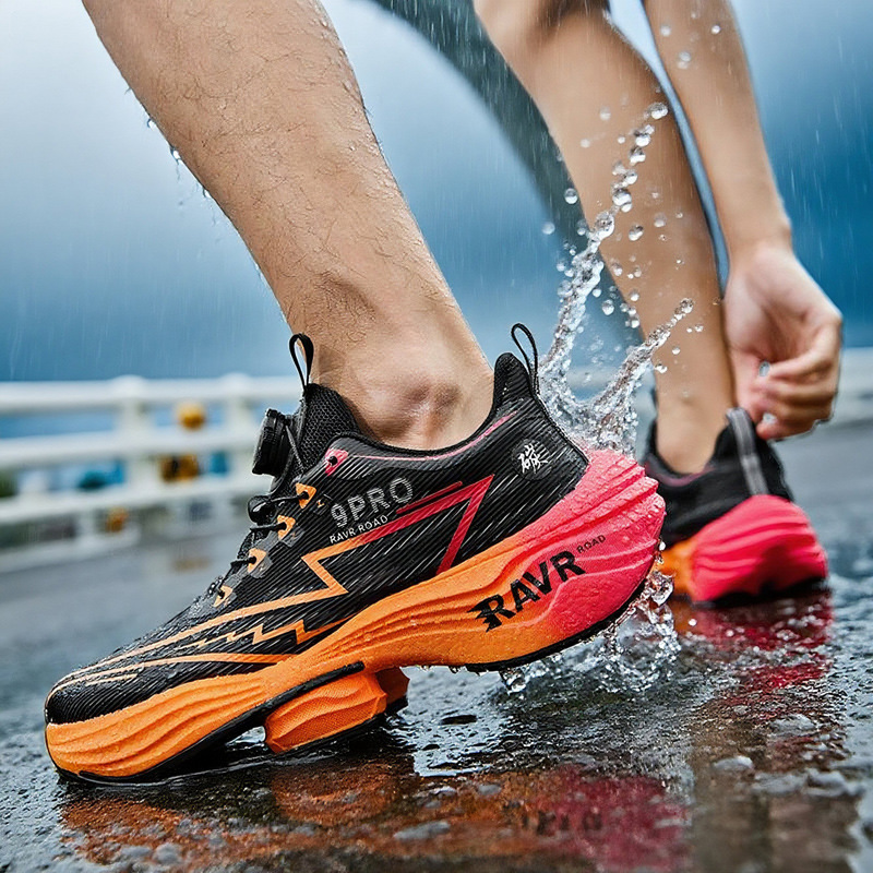 Zapatos de corrida de carbono 9pro, zapatos de corrida ultraligeros de amortiguación para niños, zapatos de maratón para niños 8pro