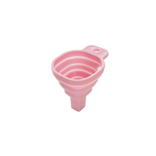 Creative foldable mini telescopic funnel kitchenware silicone funnel household liquid divider oil funnel oil jug funnel