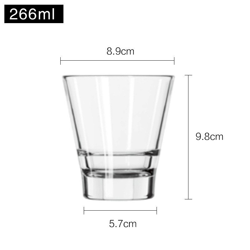 Libby vidrio sin plomo whisky taza Rock taza clásica taza de cóctel taza de licores taza Rock taza de hockey