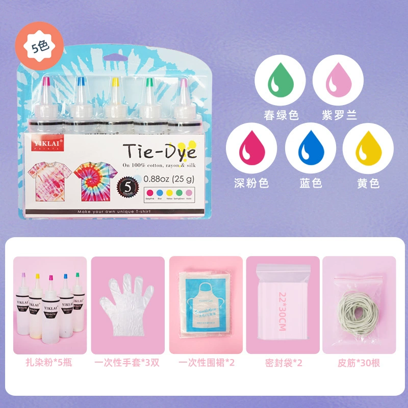 Pigment set for children and adults for early age handmade
