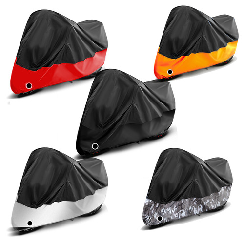 Foreign trade cross-border battery car cover 190T polyester taffeta rainproof sunproof dustproof silver-coated motorcycle cover