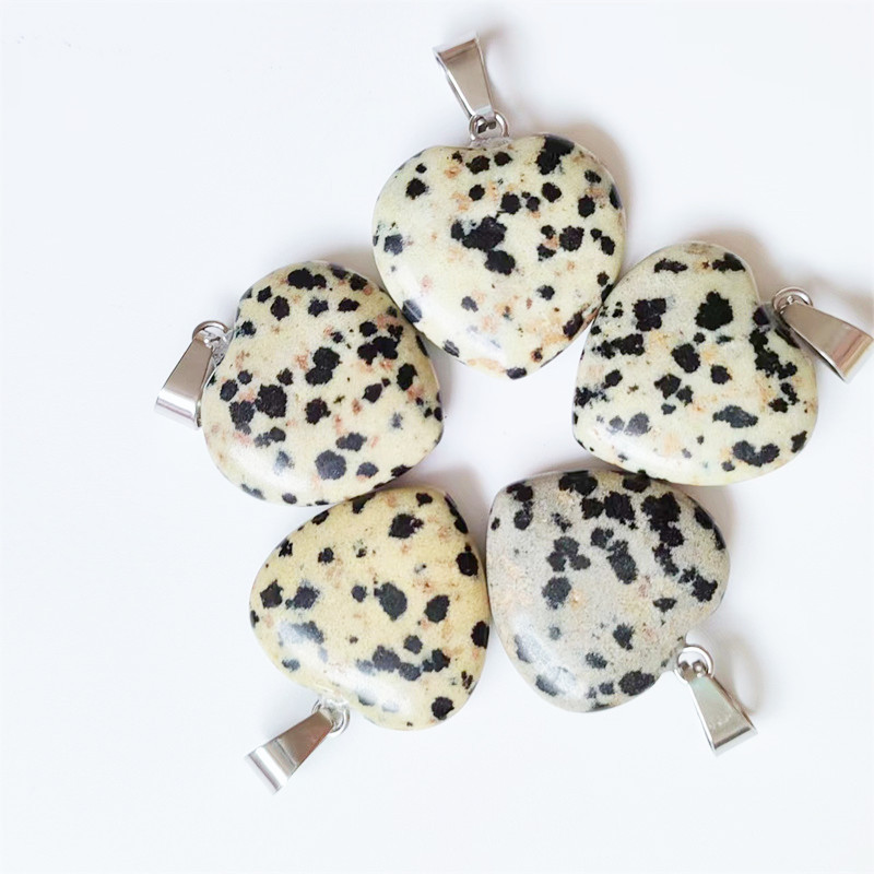 Cruz-frontera piedra natural amor colgante 20mm cristal Ágata en forma de corazón colgante melocotón corazón COLLAR COLGANTE accesorios de la joyería