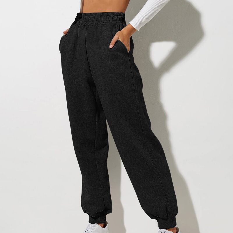 2023 Amazon women's high waist loose sports pants comfortable high waist jogging pants casual sweater pants with pockets 2023 Amazon women's high waist loose sports pants comfortable high waist jogging pants casual sweater pants with pockets
