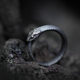Ouroboros Living Ring Men's Niche Retro Street High-End Personalized Design Hand Jewelry Couple Women's Gift Hand Jewelry