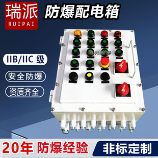Explosion-Proof Wiring Box Power Distribution Maintenance Bjxip66 Enhanced Safety Type Explosion-Proof Carbon Steel Power Supply Explosion-Proof Control Box