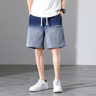 Летние штаны, мужские джинсы, шорты, летняя джинсовая юбка, в корейском стиле