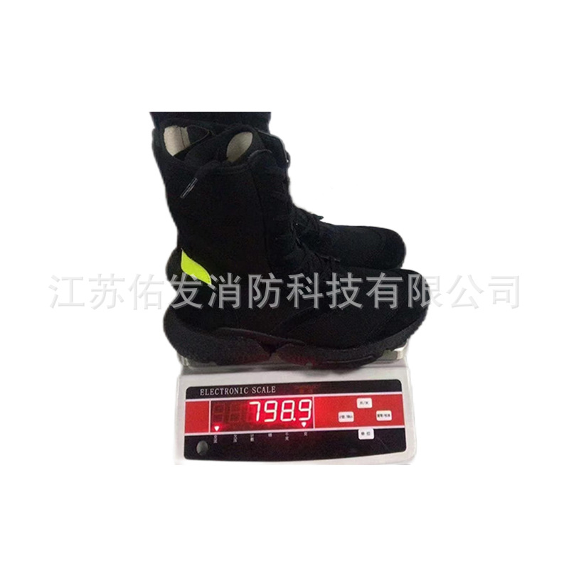 比武抢险救援靴比武爬绳靴超轻抢险救援靴消防训练靴比武救援靴