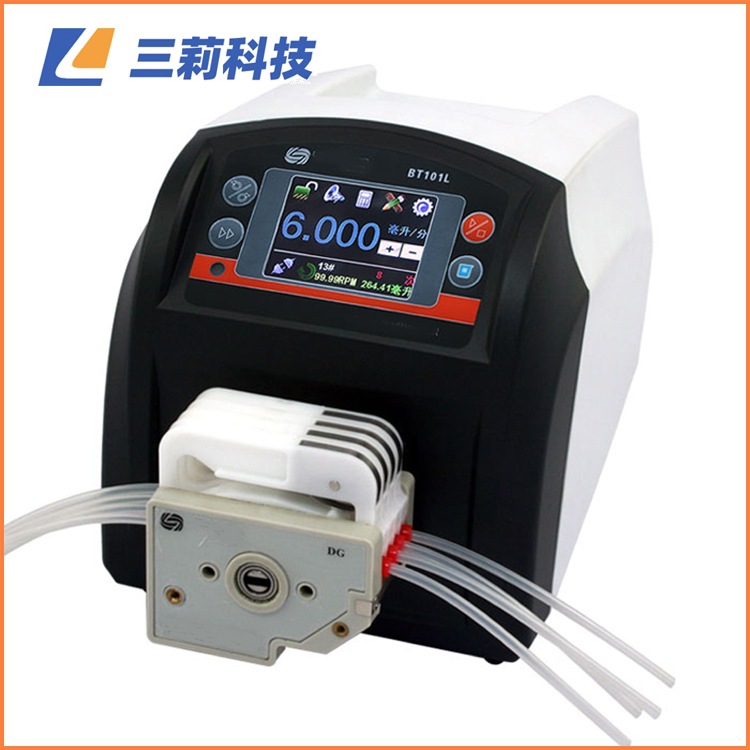 BT101L流量型智能蠕动泵 DG泵头小流量计量多通道蠕动泵