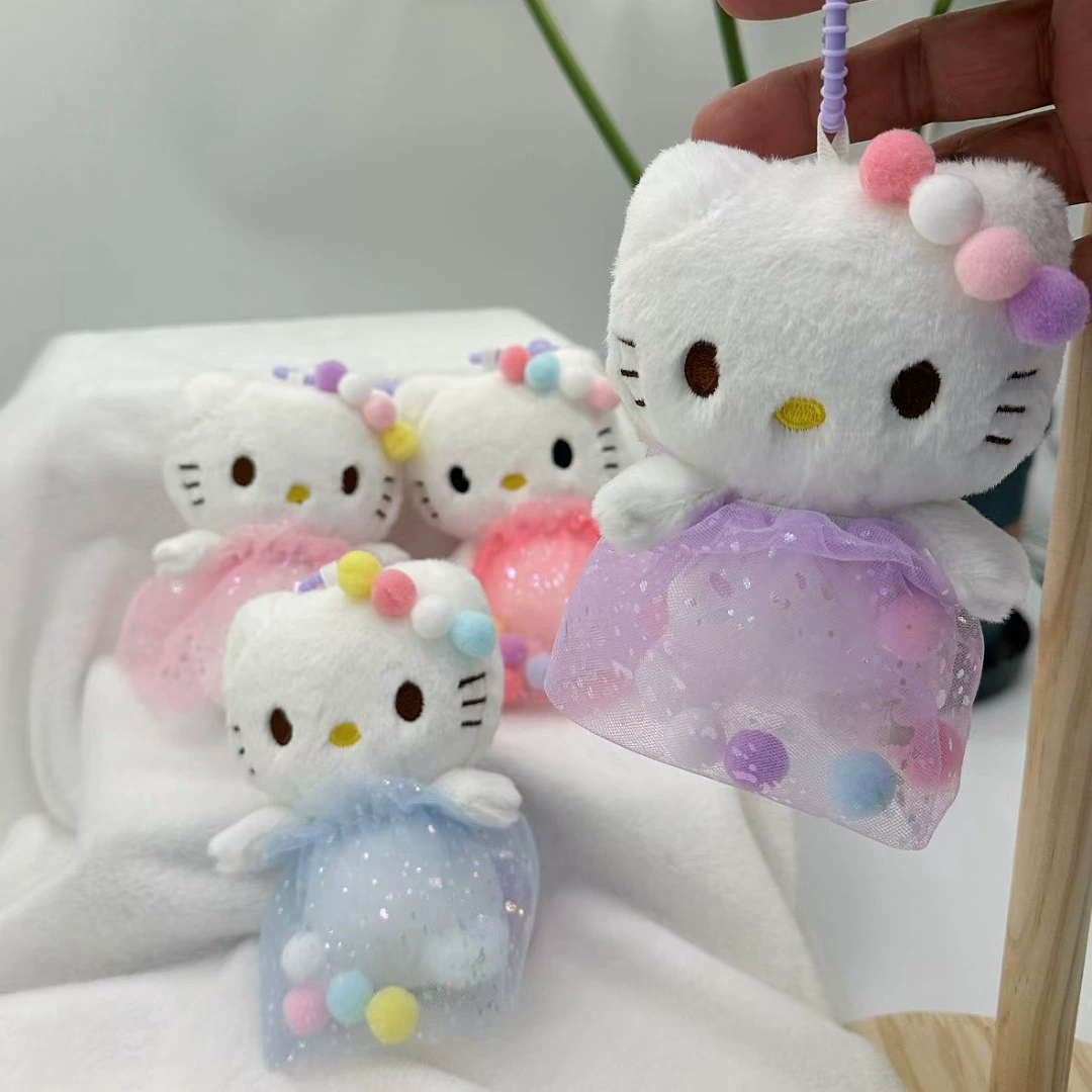 Sanrio, мультяшная подвеска, плюшевая кукла, с медвежатами