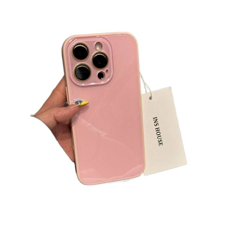 韩系ins清透糖果色保护镜头适用iphone16promax苹果15手机保护壳|undefined