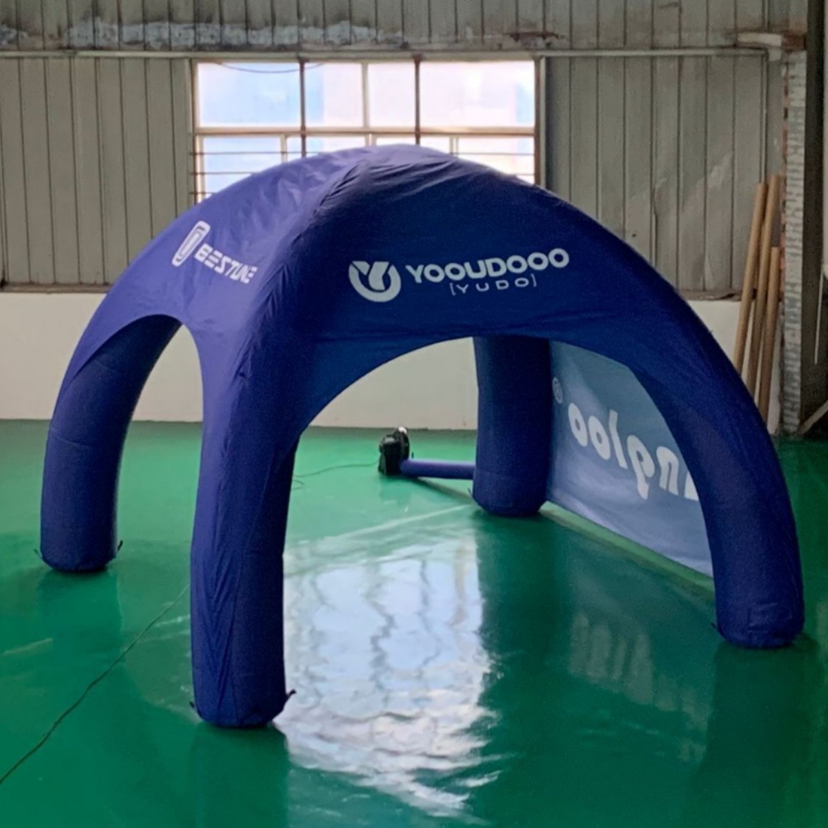 No es necesario instalar grandes carpas inflables publicitarias para promociones de marcas, eventos al aire libre, protección solar, protección contra el viento y modelos personalizados moldeados por aire para exposiciones de automóviles. image 3
