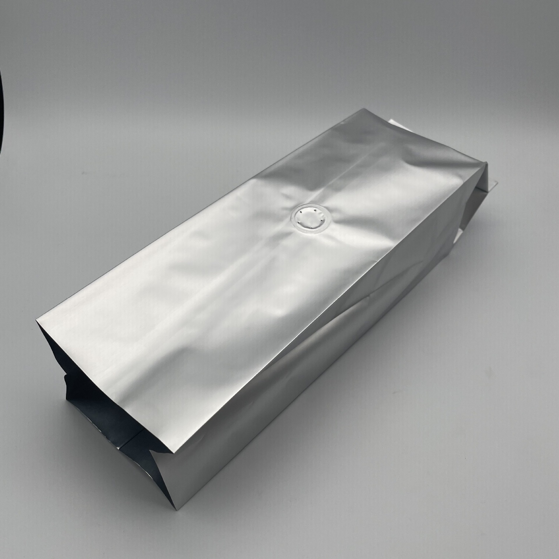 现货批发一磅500克中封风琴气阀平底咖啡袋 铝箔公版咖啡袋