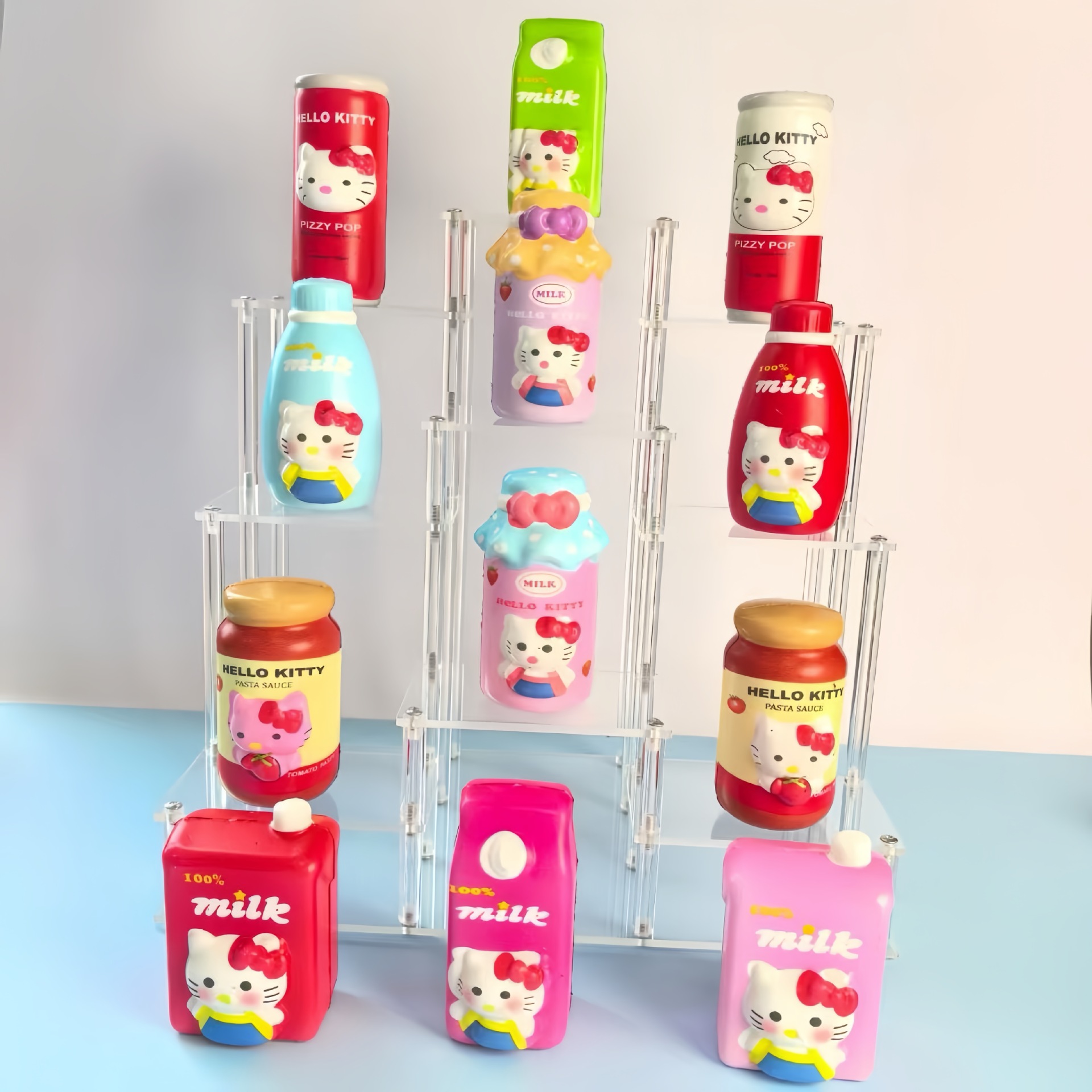 밀크 산리오 랜덤 발송 (10cm 망사 포장)