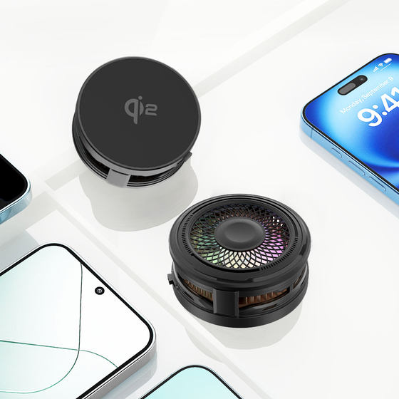 Q6 Semiconductor Refrigeration Magnetic Wireless Charger Qi2 Suitable for Apple Mobile Phone Refrigeration Wireless Charger