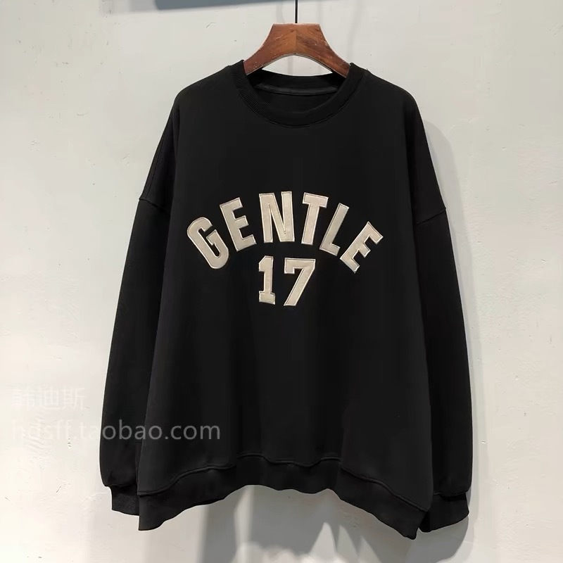 Plus Size 100kg Embroidered Letter Sweatshirt Women's Pullover