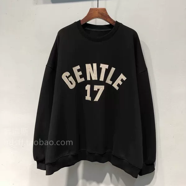 Plus Size 100kg Embroidered Letter Sweatshirt Women's Pullover