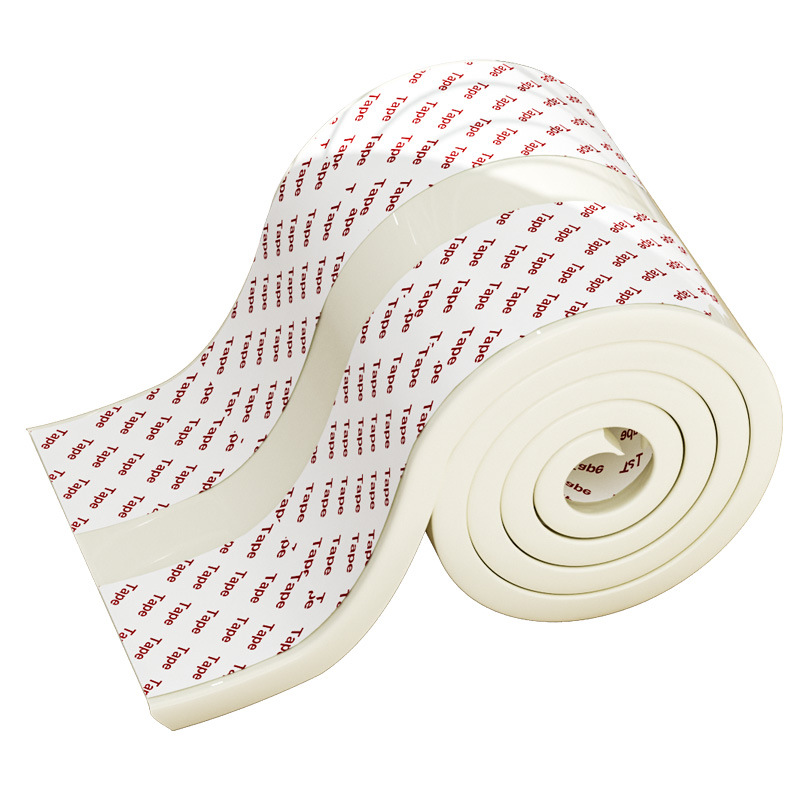 Tira anticolisión Tira protectora para el hogar del bebé alféizar de la ventana borde de la esquina almohadilla de esponja anticolisión bolsa suave espuma anticolisión etiqueta de la pared