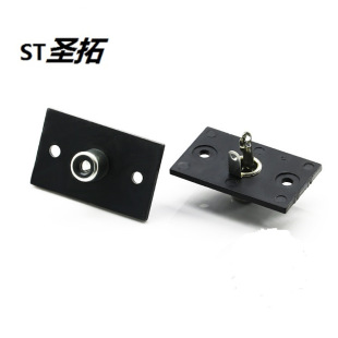 1 hole panel AV concentric Lotus socket single hole concentric interface connector panel RCA-126 audio
