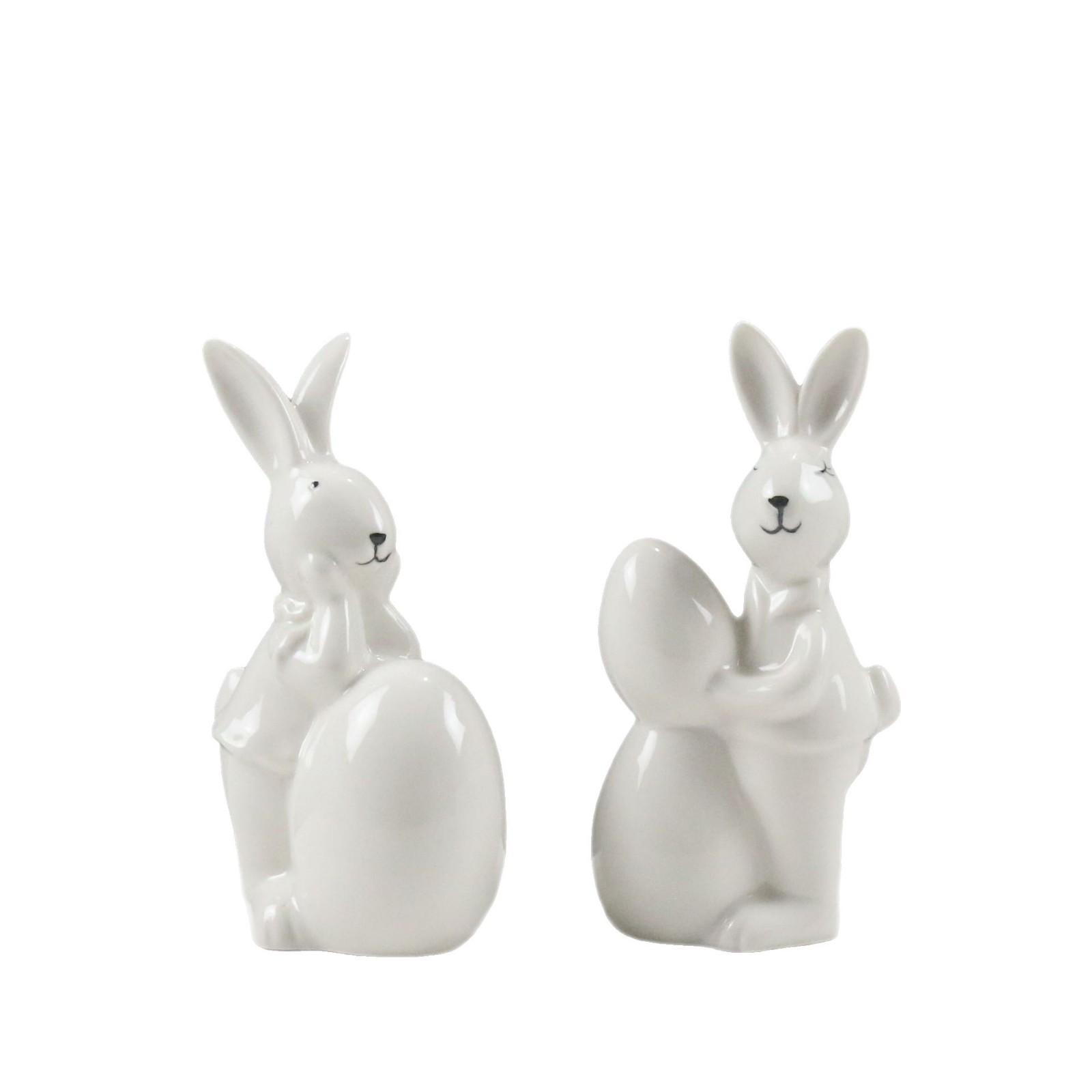 Cerámica festivales dibujos animados conejos estilo nórdico moderno regalos creativos simples decoraciones para el hogar decoraciones comercio exterior transfronterizo