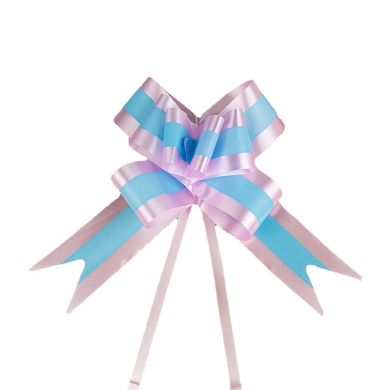 Cruz-frontera boda decoración del coche puerta grande tire flor regalo flor embalaje arco mano tire flor 50 tira recta gruesa