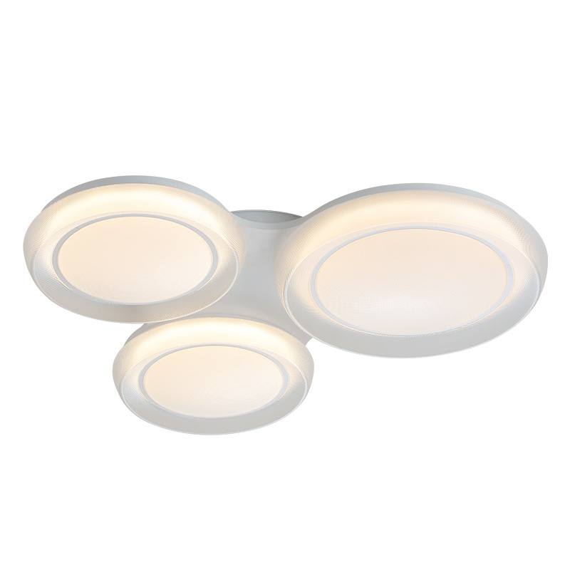 Lámpara de techo con protección ocular suspendida, sensación avanzada, sala de estar creativa, simple y moderna, protección ocular, estilo crema, iluminación Zhongshan, decoración del hogar