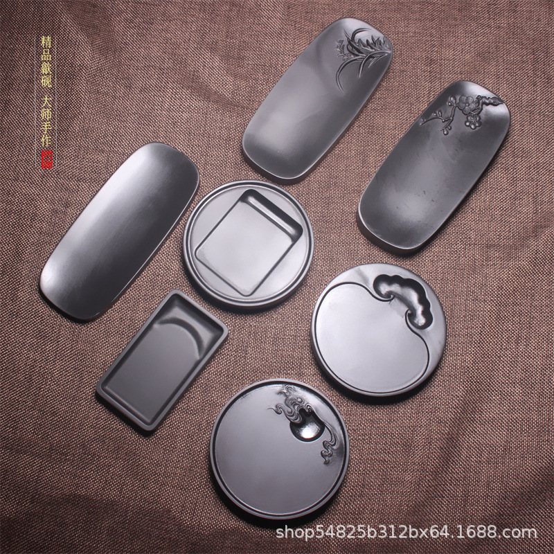 非遗歙砚砚台老坑砚收藏文房四宝高端砚精品古风送礼节日文创礼品