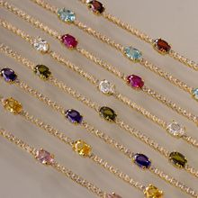 �����ʯ���ݹ��ʯchocker���������ݷ���������ֶ�18K��ɫ