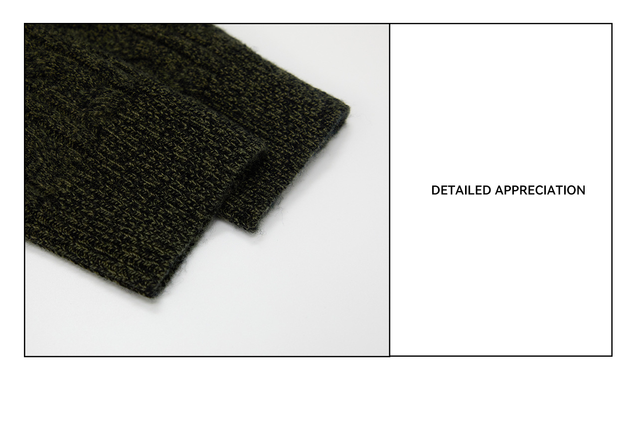 UNF Cable-Knit Crewneck Sweater