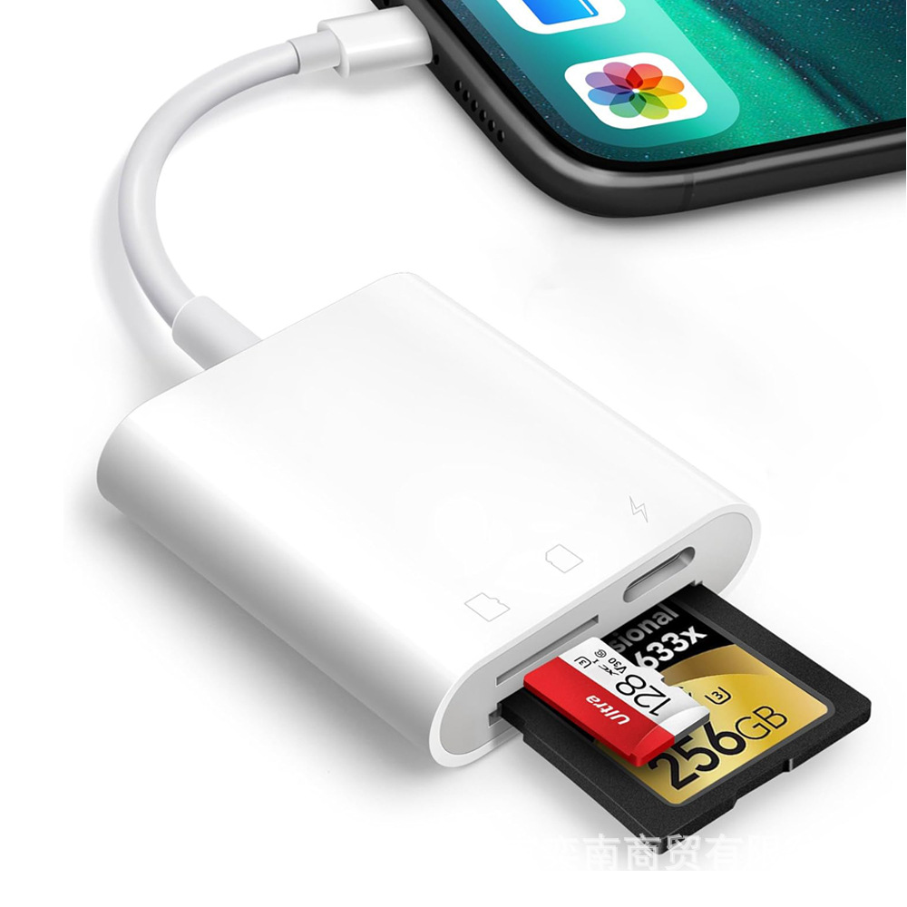 C to SD+TF+ 충전 베어 메탈