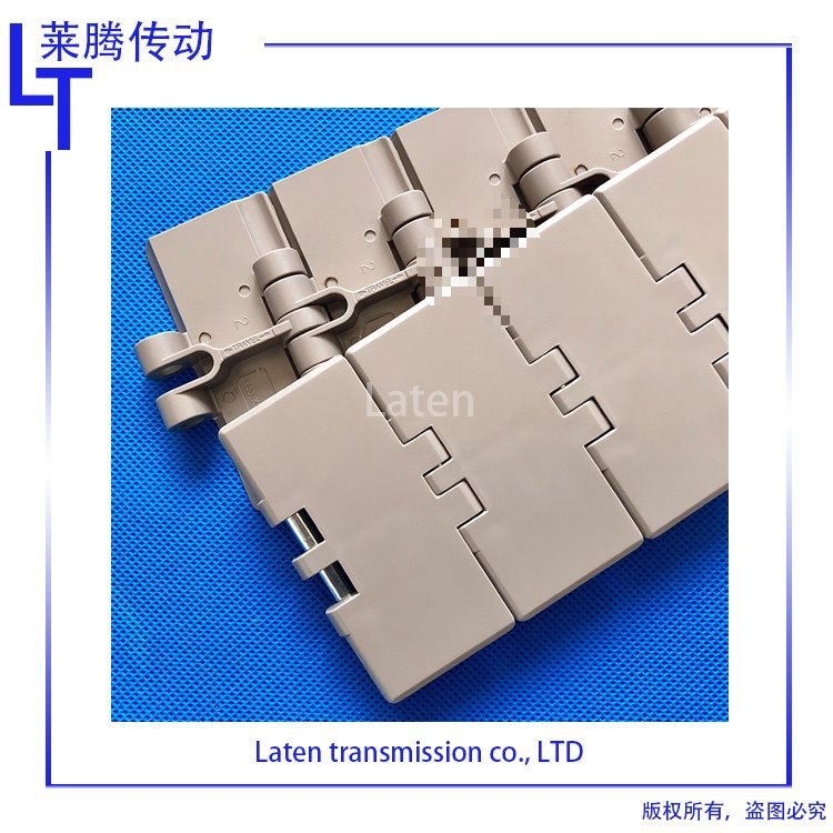 莱腾家输送传动机械设备塑料链板820单铰直输链板