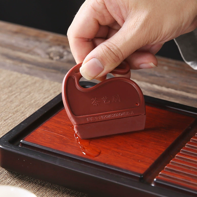 Rubber plastic brush ebony sandalwood, direct factory sales, wholesale