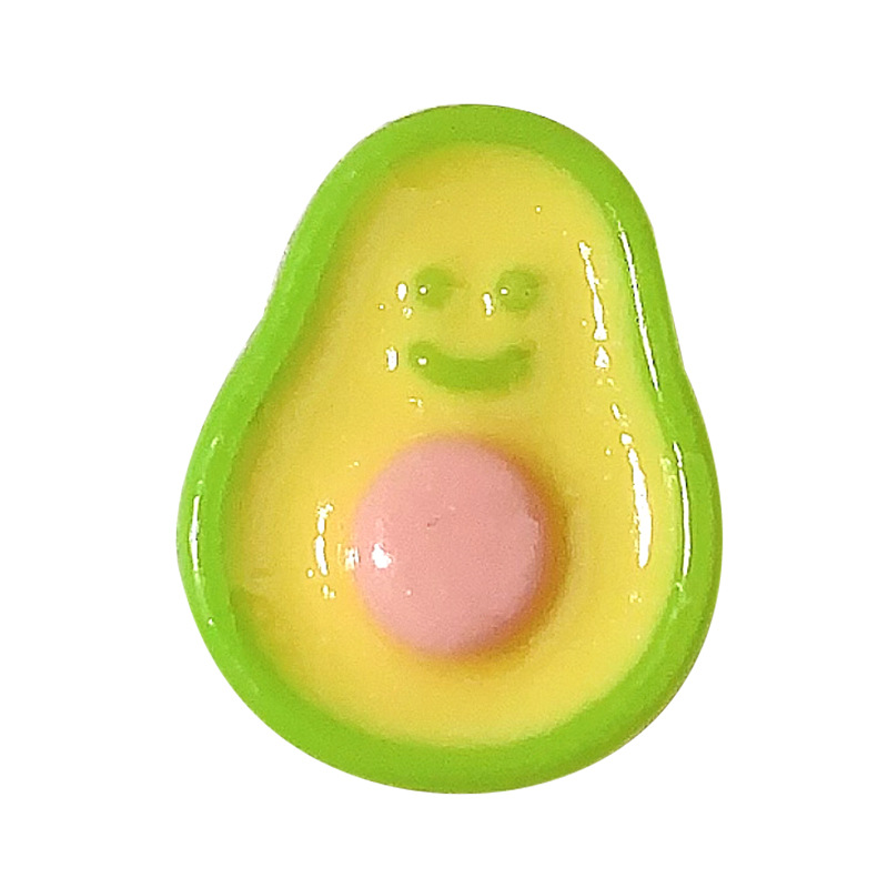 Nuevas flores de fruta conejo diy accesorios de resina crema pegamento para el cabello caja de teléfono móvil colgante de cabello material hecho a mano