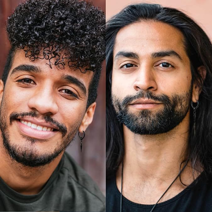 Women's Creative All-match Black Earrings Suit