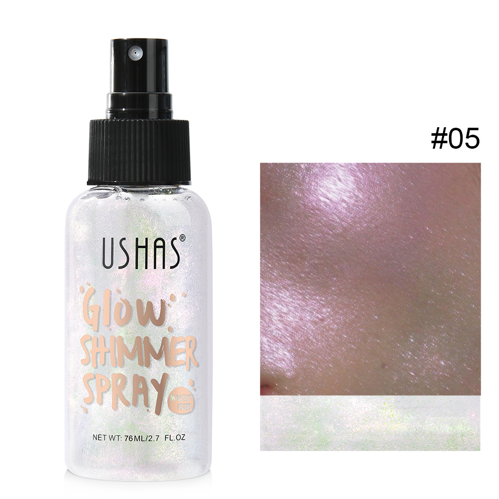 USHAS crossover spot líquido de alto brillo base líquida corrector resistente al agua y al sudor brillo FS294