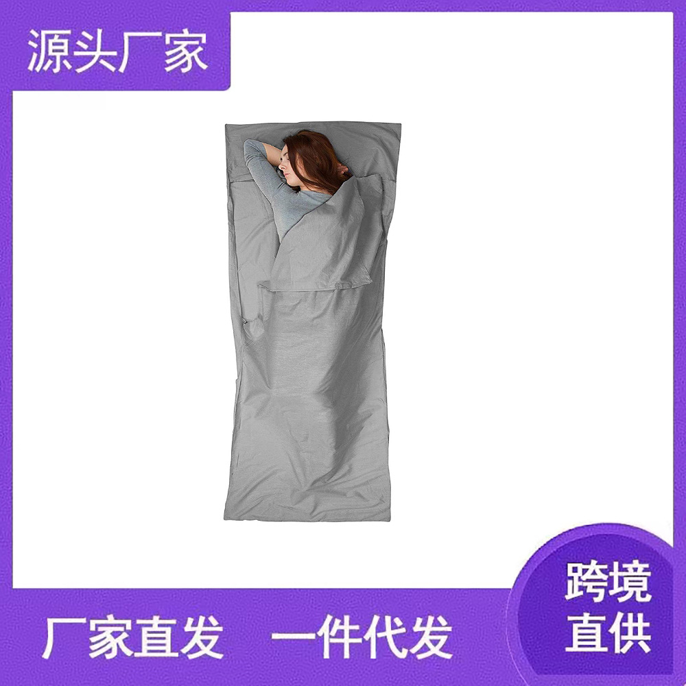 Hotel Anti-Dirty Sleeping Bag, Train Sleeper Travel Adult Sleeping Bag, Korean Cotton Portable Bed Sheetss, Non-Disposable Sleeping Bag