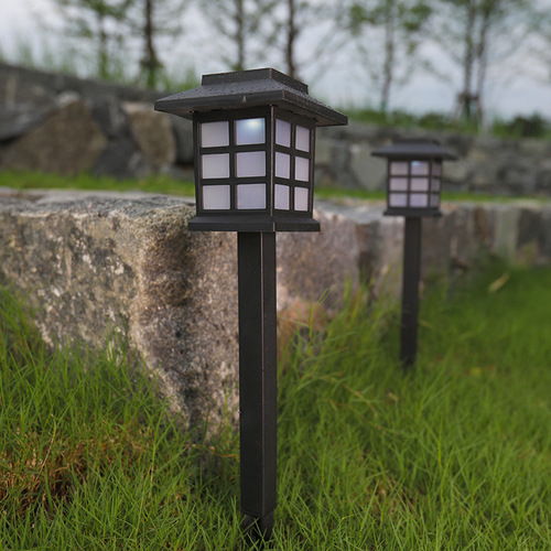 Hot selling solar house lights outdoor ground solar lights courtyard garden villa home lawn lights