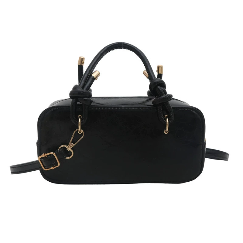 Capacious cream one-shoulder bag for leisure