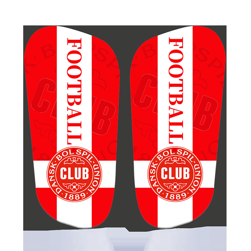 Tablero de piernas de fútbol de transferencia de sublimación 3D 2022 tema de la Copa del Mundo para adultos y niños equipo de protección de fútbol para personalizar