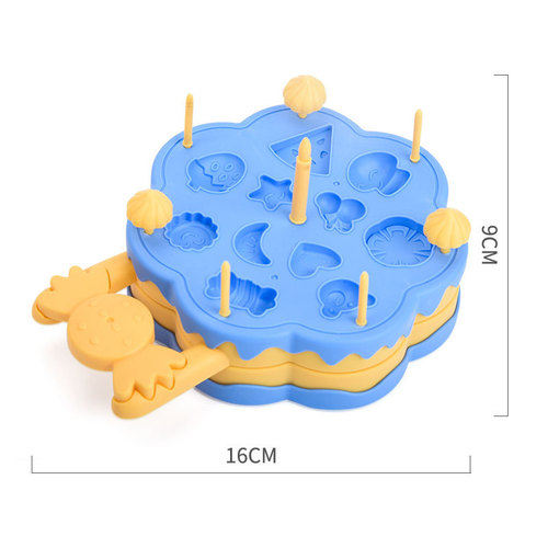 Children's colored clay burger noodle machine toy plasticine non-toxic mold tool set handmade clay girl