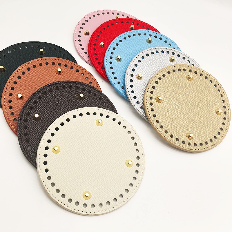 Polyurethane bag, round bottom plate with accessories, DIY, 14cm