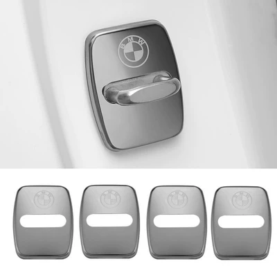 Digər kuzov və aksesuarlar – Car door lock buckle cover - bmw-square-shape-black-4-pack