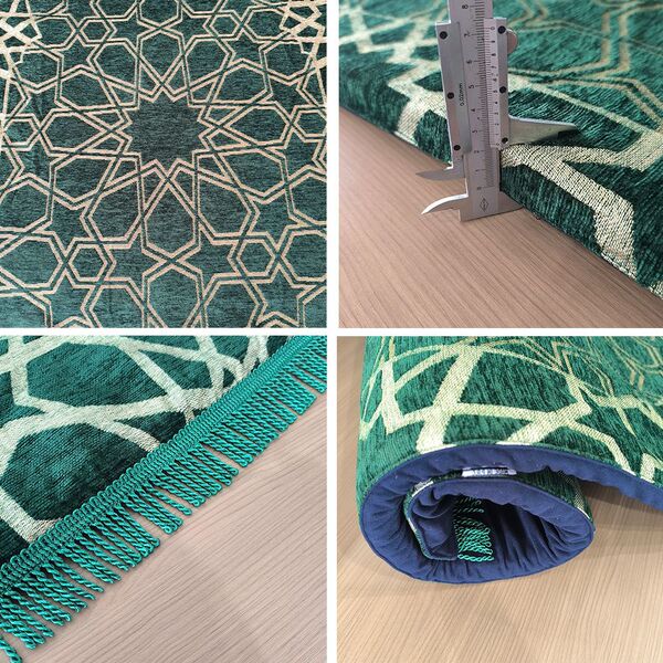 Chenille woven pattern prayer mat slow rebound memory foam…