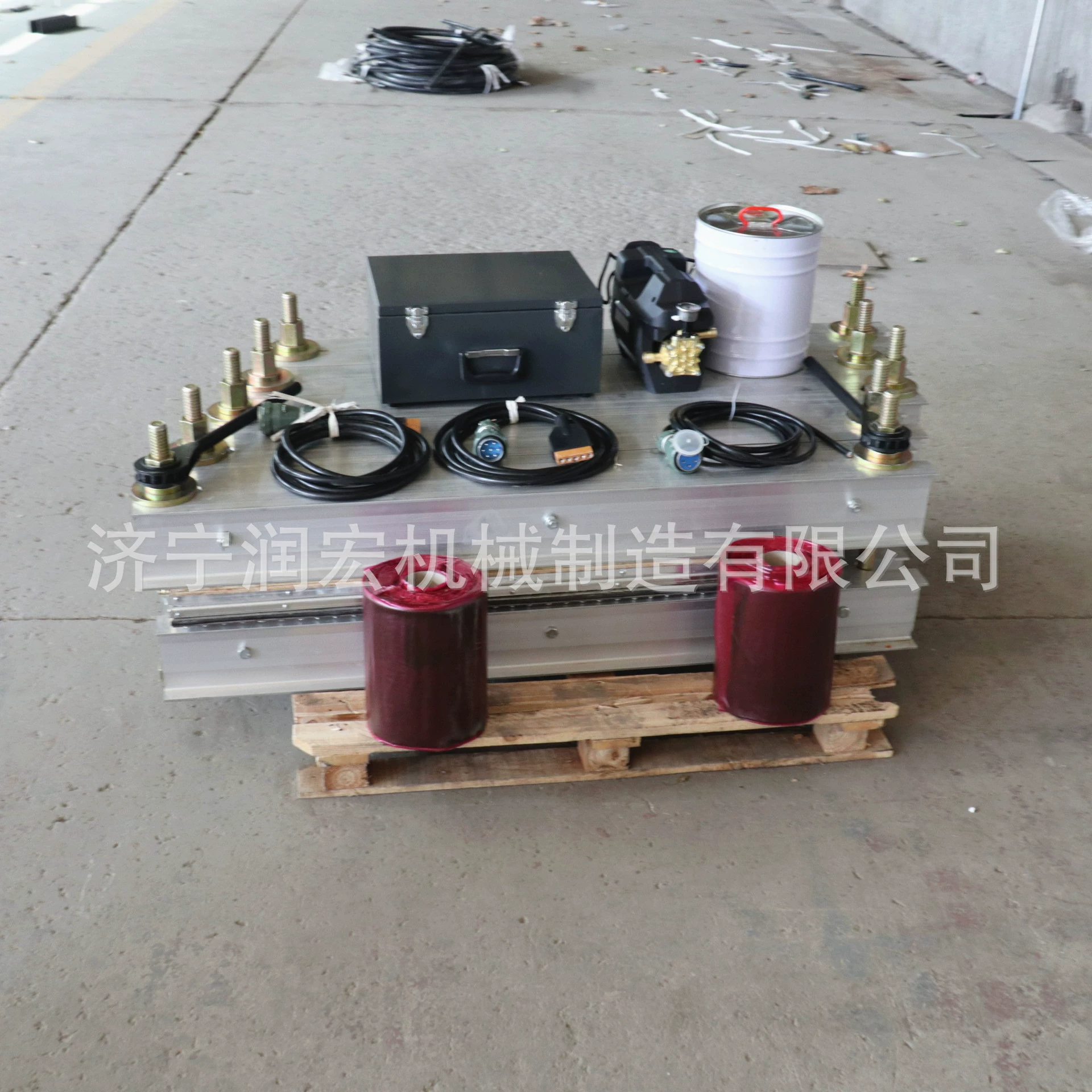 Маленький вулканизатор для ремней 1000*830 с электрическим нагревом, вулканизатор с естественным охлаждением, машина для ремонта конвейерных лент