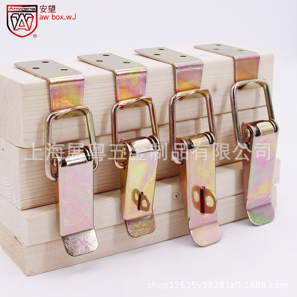 AW / Amwang acero inoxidable 304 spring buckle bloqueo industrial buckle accesorios de maleta buckle