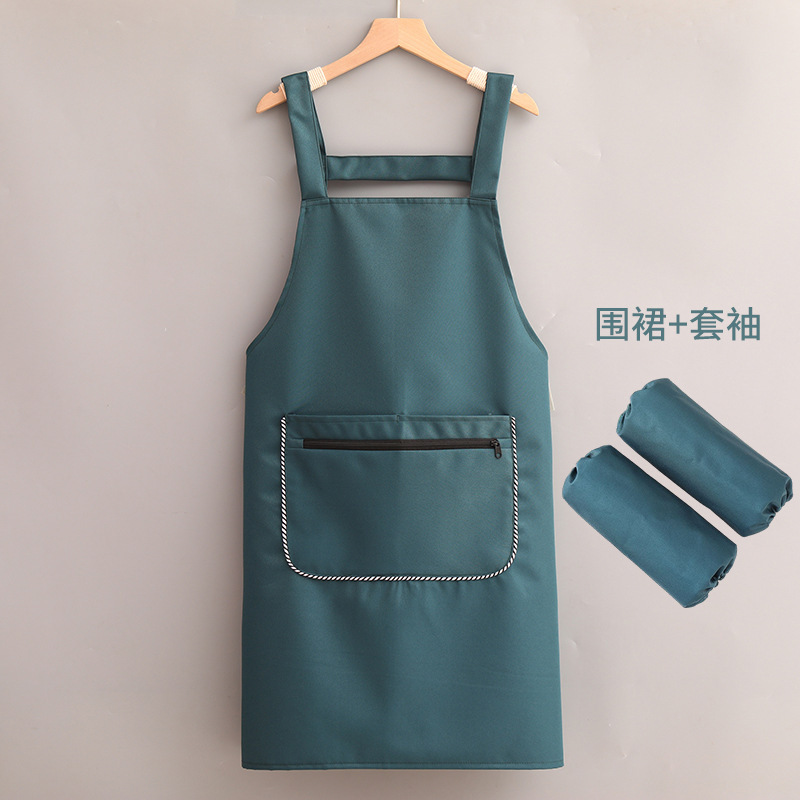 더블 레이어 지퍼 스트랩 + 슬리브 그린