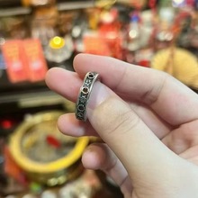 小众高级泰国佛牌小魔咒戒指女士微镶锆石简约个性文艺范开口手饰