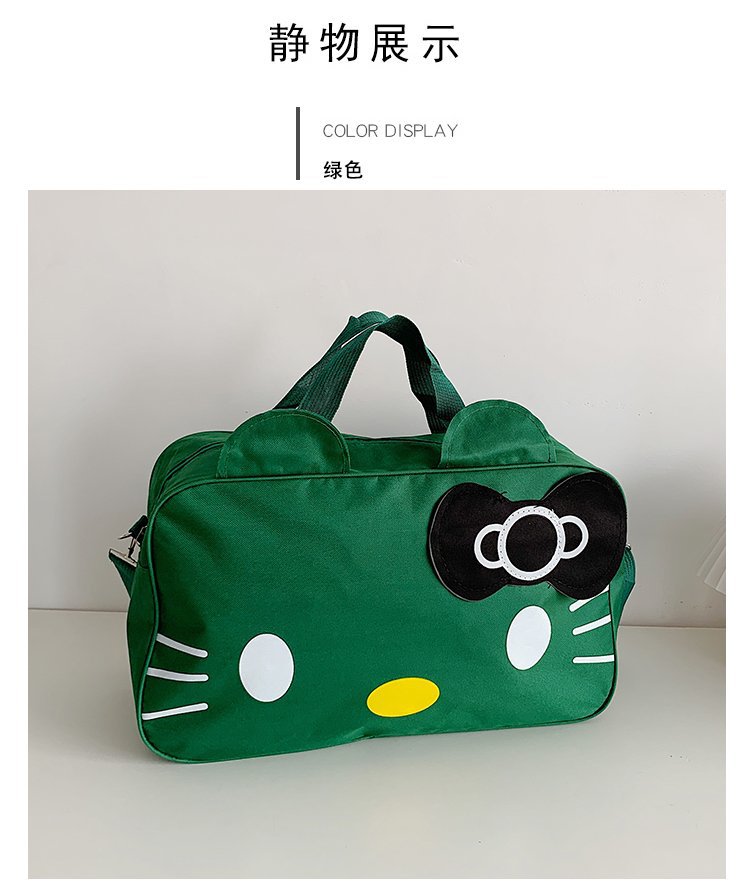 Nueva bolsa de viaje de gran capacidad Oxford caricatura linda bolsa de almacenamiento para viajar bolsa de hombro bolsa de mano