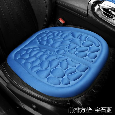 Seat Cushion Without Backrest, Seat cushion, seat cover - jx-sapphire-blue-front-row-square-cushion