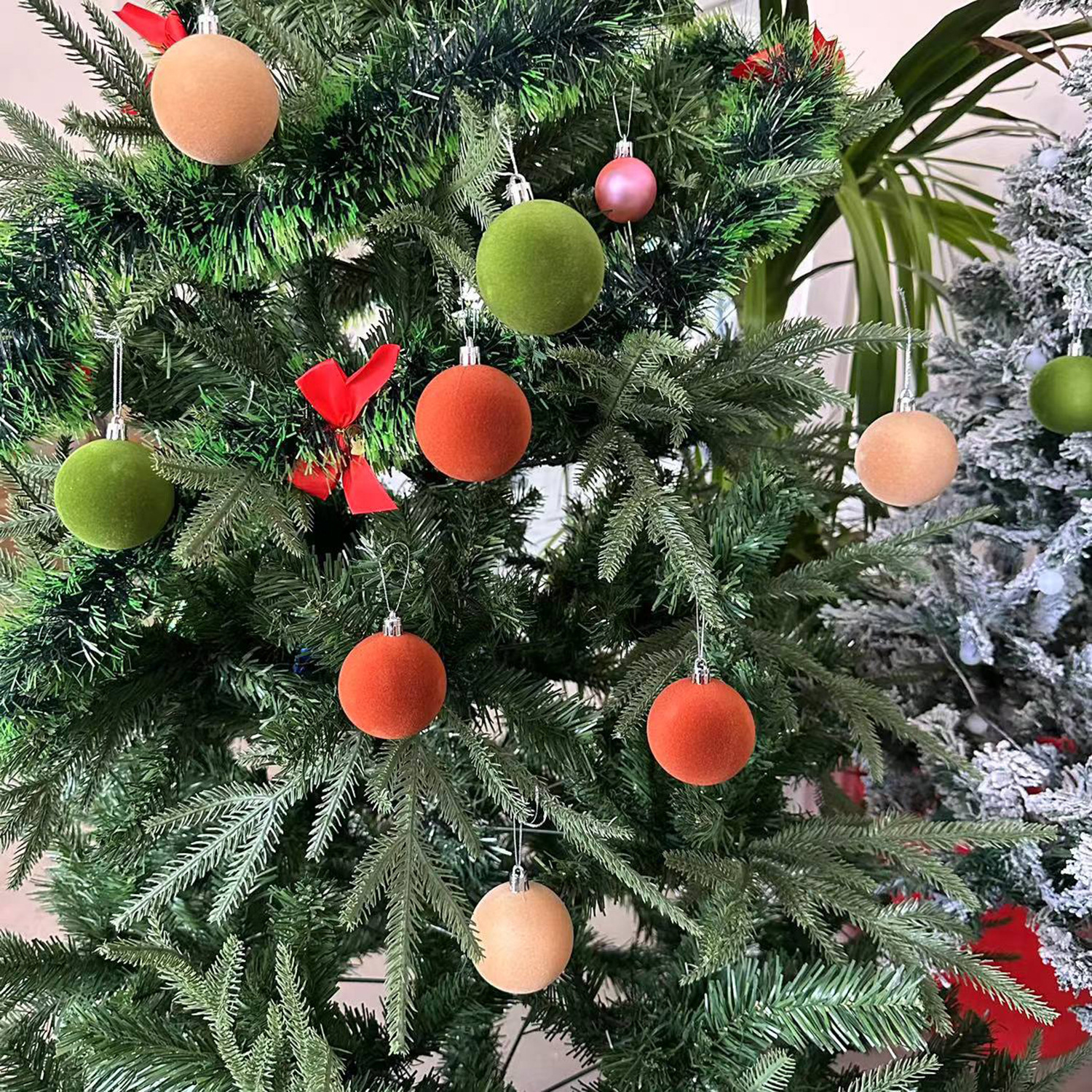 Árbol de Navidad decoración bola colgante accesorios de decoración bola colgante de Navidad