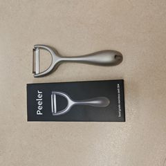 304 ステンレス鋼 U 字型スプーンハンドル果物と野菜の皮むきナイフ家庭用多機能果物と野菜の皮むきナイフジャガイモとリンゴの皮むき